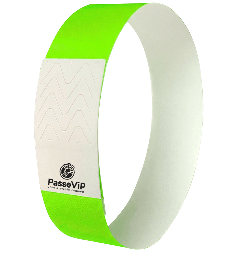 pulseira de acesso para eventos evitando entrada sem controle em festas e shows